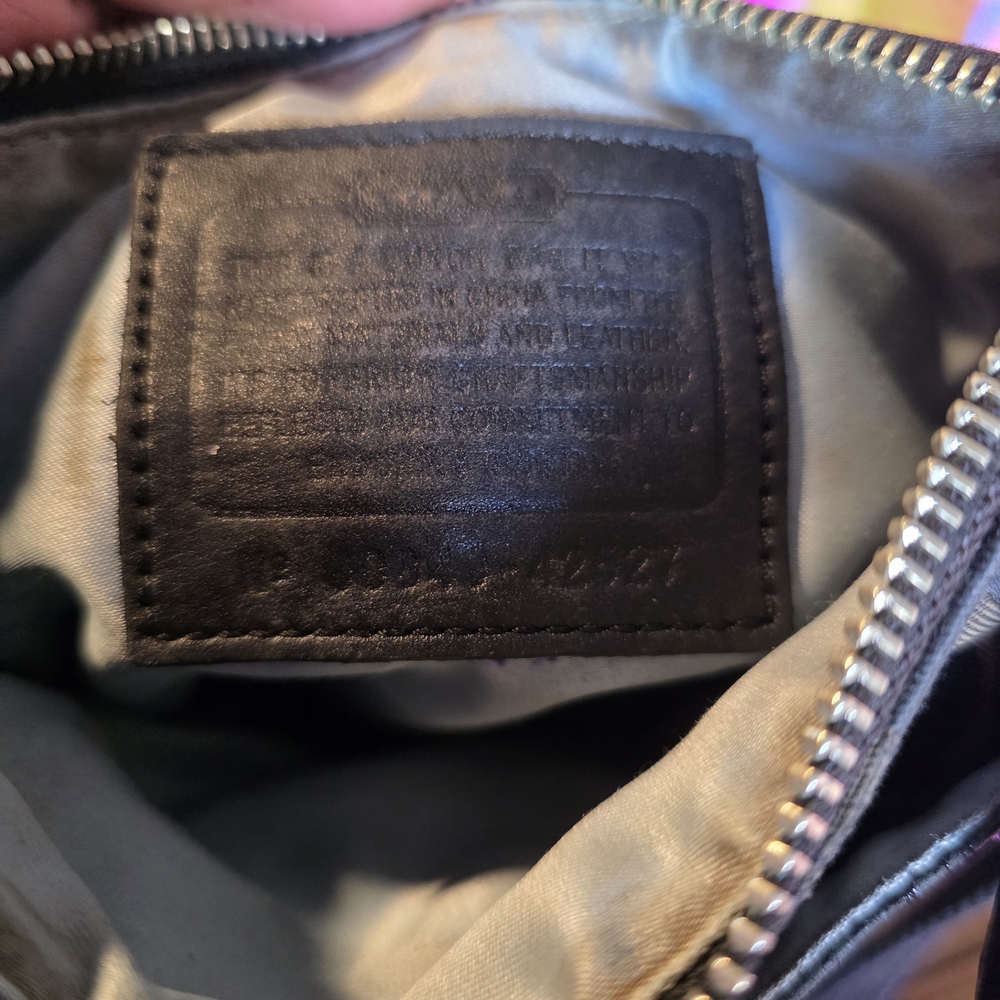 COACH Signature Canvas Crossbody with Turnlock - Picture 4 of 5